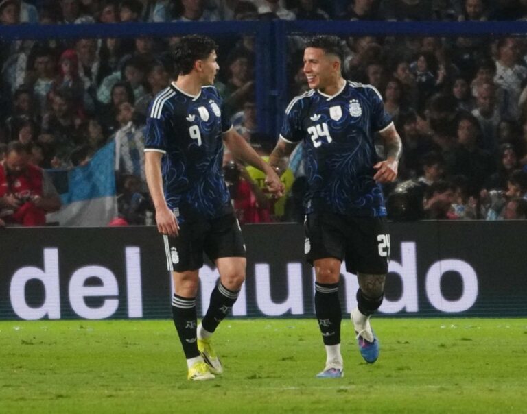 A la Selección argentina le alcanzó con poco y nada para ganarle 2-1 a Mauritania