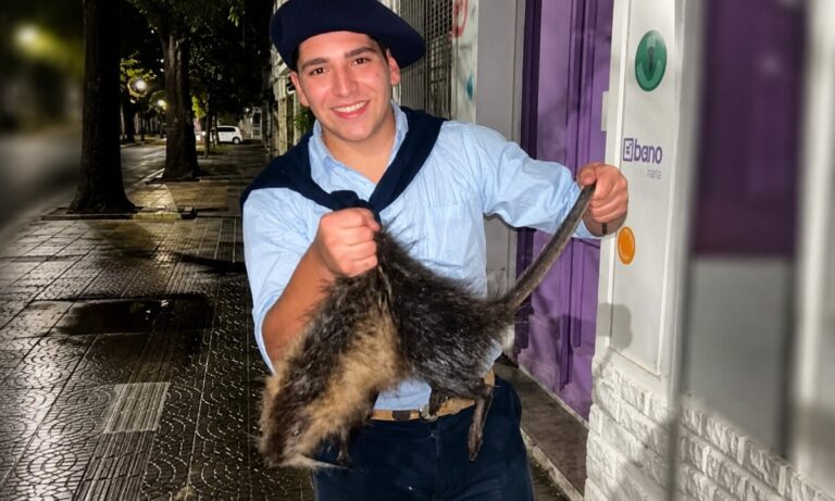 Lamentable: mataron a golpes a una nutria en Bahía Blanca, se filmaron y fueron denunciados