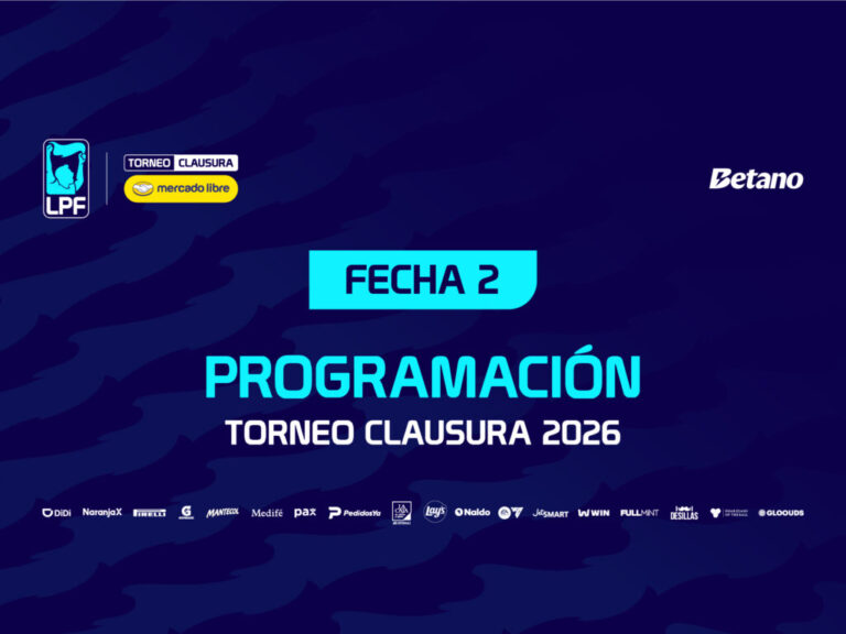 Agenda y postergaciones en la segunda fecha del Clausura 2026