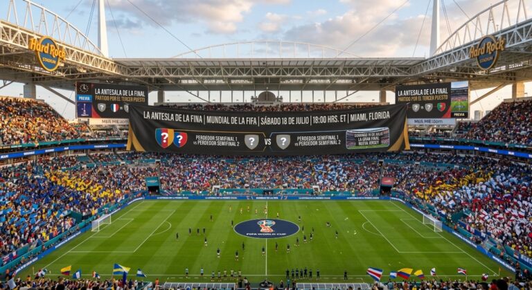 Partido por el tercer puesto del Mundial 2026: cuándo es, horario y en qué estadio se jugará