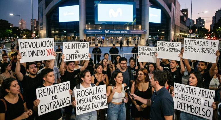 Malestar con Rosalía: cuánto cuestan las entradas que está devolviendo la gente para el Movistar Arena
