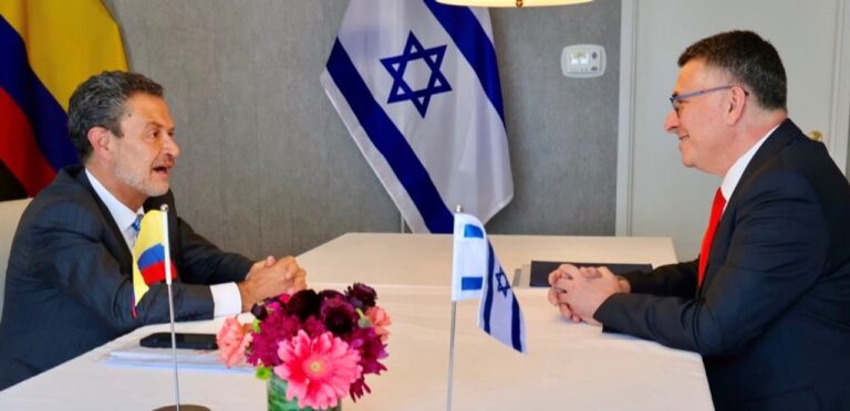 Israel y Colombia restablecen relaciones diplomáticas tras la ruptura por Gaza