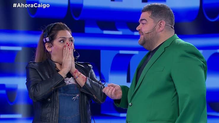 Barassi vivió un momento incómodo y divertido en “Ahora Caigo”