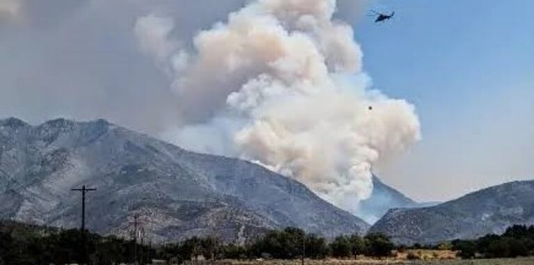 Estados Unidos: se estrelló helicóptero que combatía un incendio forestal en Utah