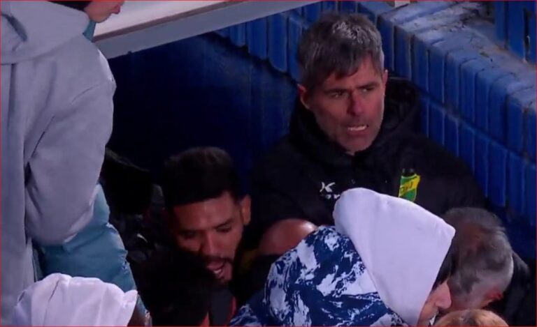 Escándalo en Liniers: Vaccari y su ayudante quisieron agarrarse a piñas con los Barros Schelotto